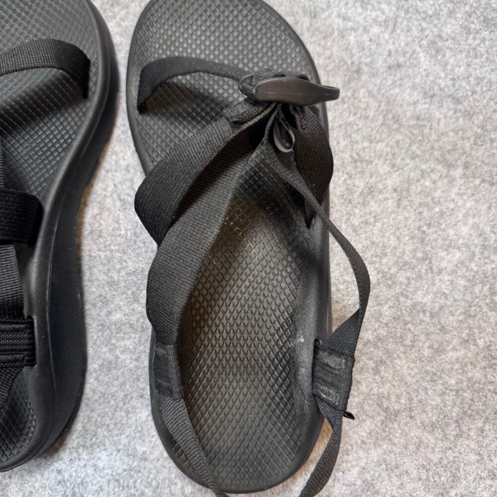 Chaco Z/Cloud Men’s 11 Black Adjustable Strap Hiking Sport Sandals J106763 - Picture 7 of 11